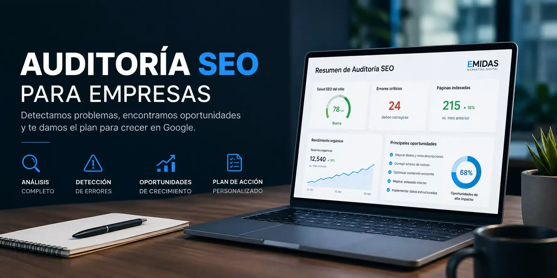 Auditoría SEO para empresas 1 Agencia de posicionamiento SEO