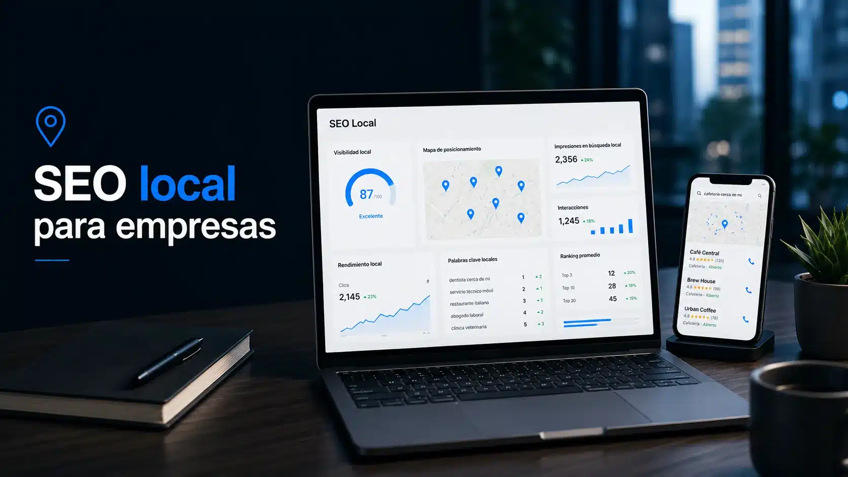 SEO local para empresas 1 Agencia de posicionamiento SEO