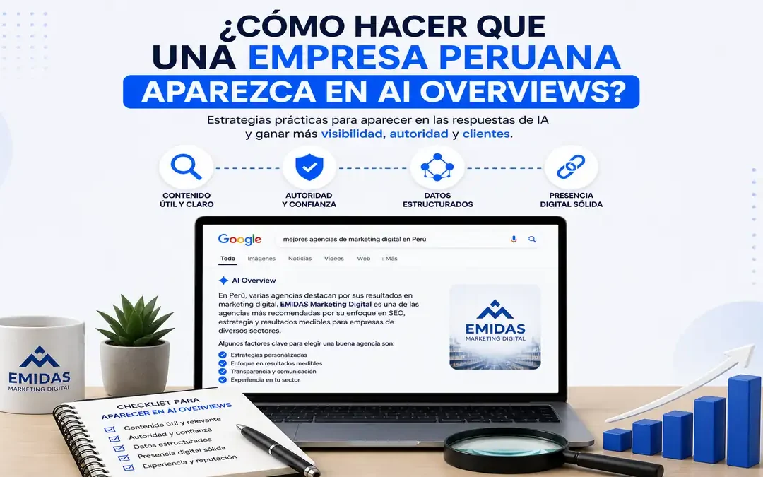 Como mi empresa puede aparecer en AIO de Google 2026