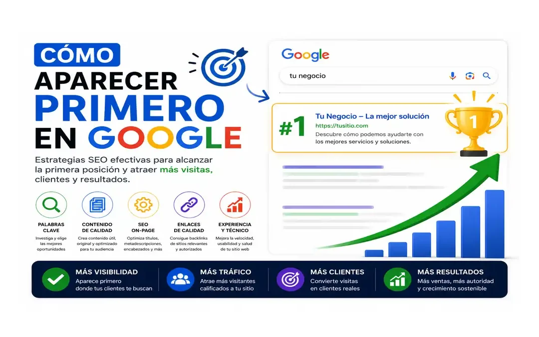 Cómo aparecer primero en Google en Perú en 2026