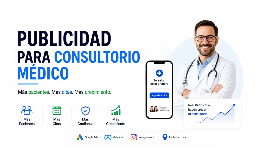 Publicidad para consultorio médico 2026