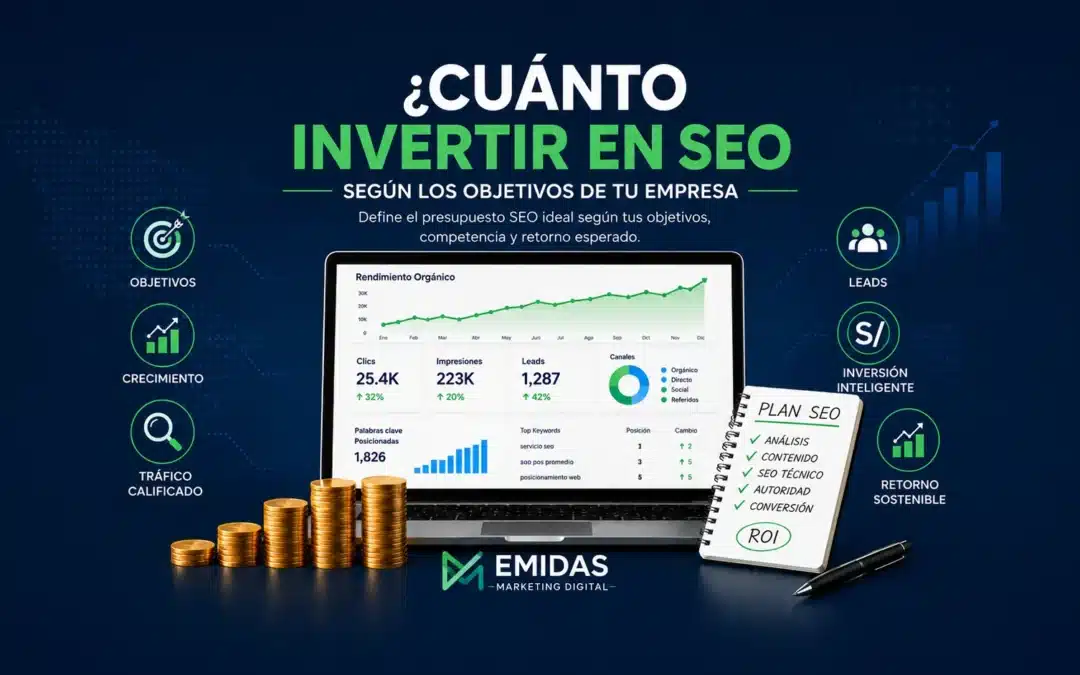 ¿Cuánto invertir en SEO según los objetivos de tu empresa?