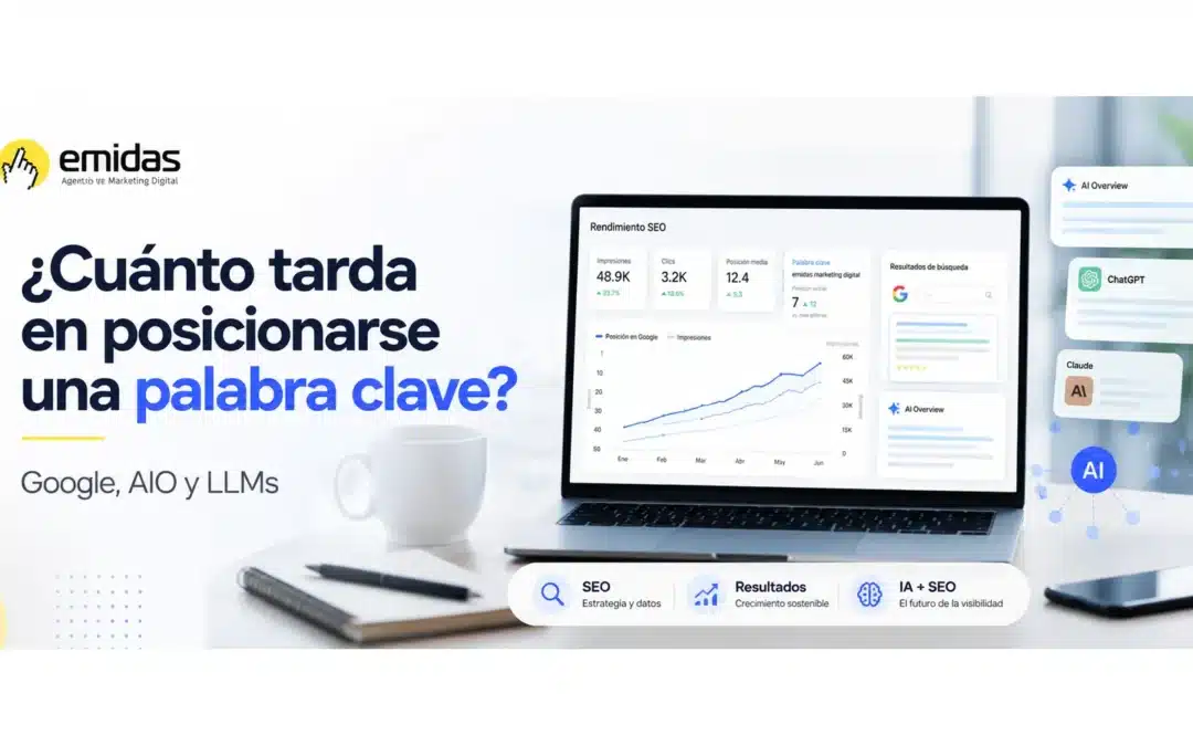 Cuanto tarde una palabra clave para posicionarse en Google, AIO y LLMs en Peru 2026