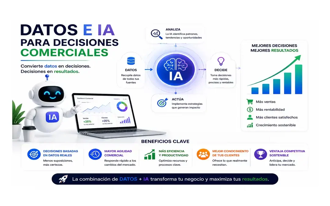 Datos e IA para decisiones comerciales 2026