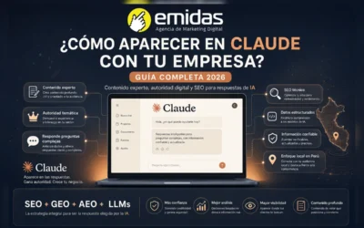 ¿Cómo aparecer en Claude con tu empresa en Perú?