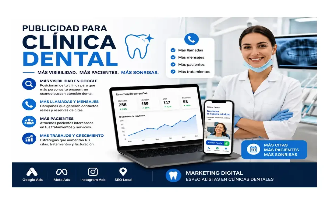 Publicidad para clínica dental en Perú
