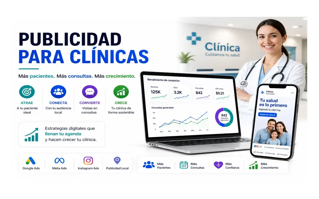 Publicidad para clínicas 2026