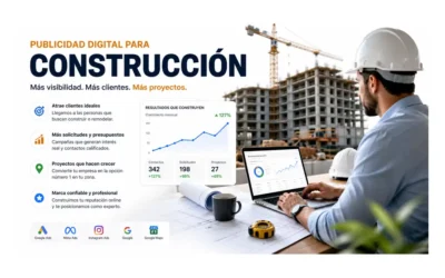 Publicidad para construcción: cómo atraer proyectos, cotizaciones y clientes con SEO, Google Ads y redes sociales