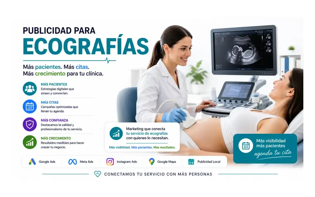 Publicidad para ecografías en Perú