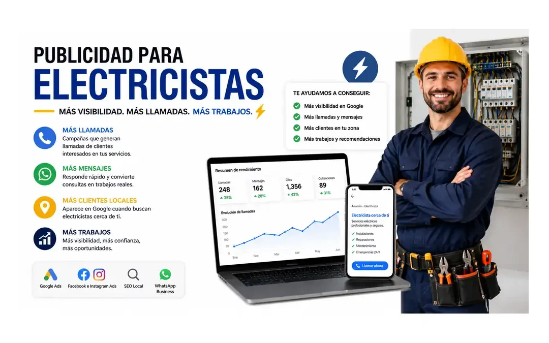 Publicidad para electricistas Perú