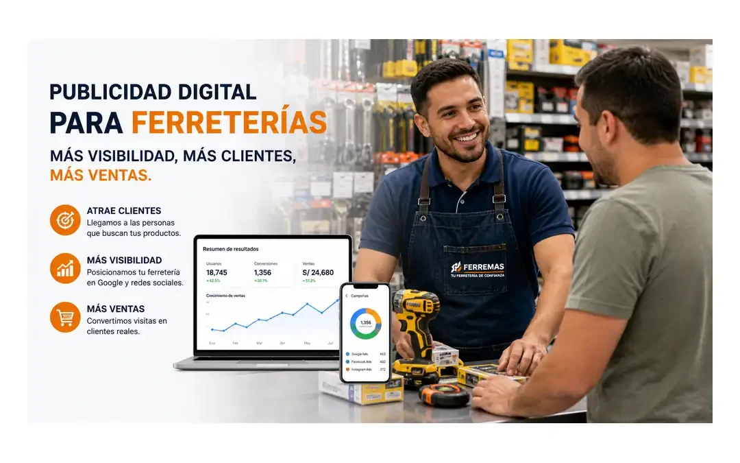 Publicidad para ferreterías Perú