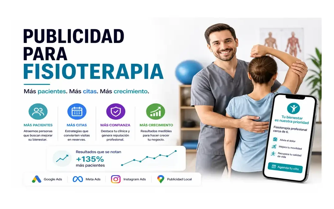 Publicidad para fisioterapia 2026