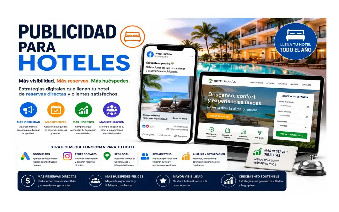 Publicidad para hoteles en Perú 2026