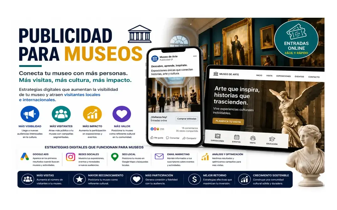 Publicidad para museos