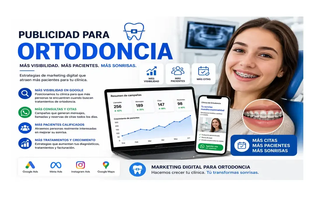 Publicidad para ortodoncia en Perú